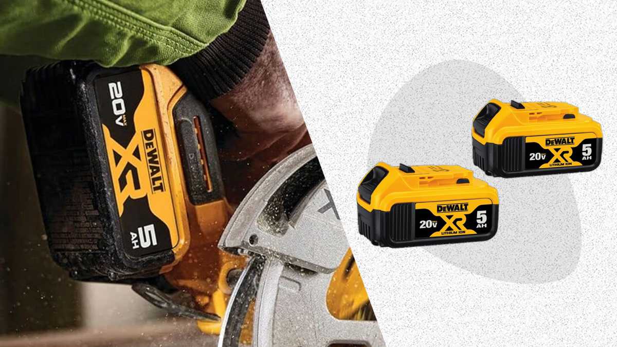 Best deal on dewalt batteries on sale