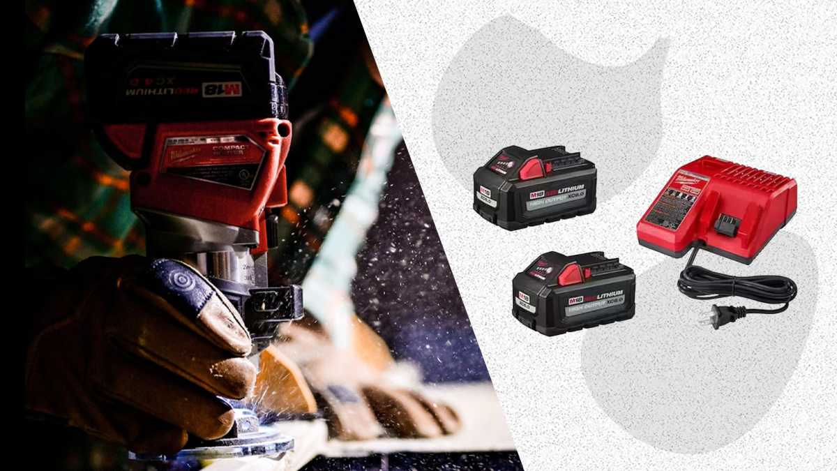The Milwaukee M18 XC6.0 Battery Kit Is Nearly 200 Off Men s Journal