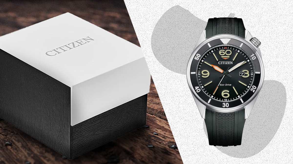 Eco drive mens watch sale online
