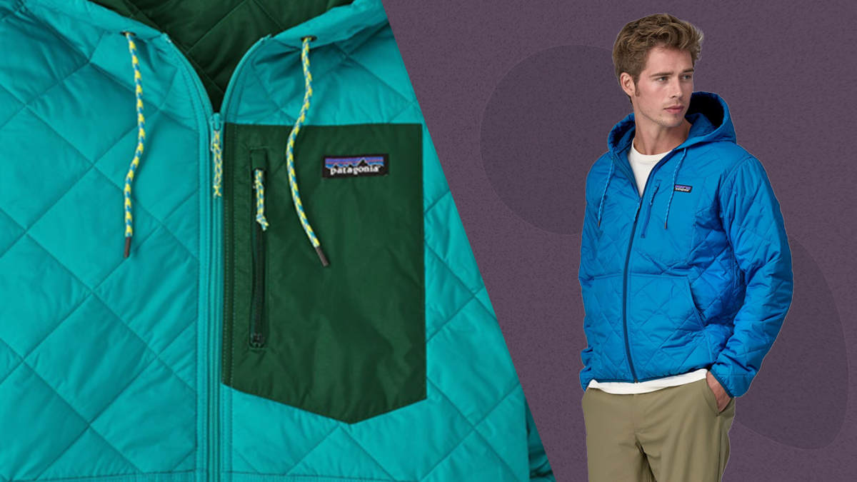 Patagonia s Diamond Quilted Bomber Hoodie Is 50 Off at REI Men s Journal
