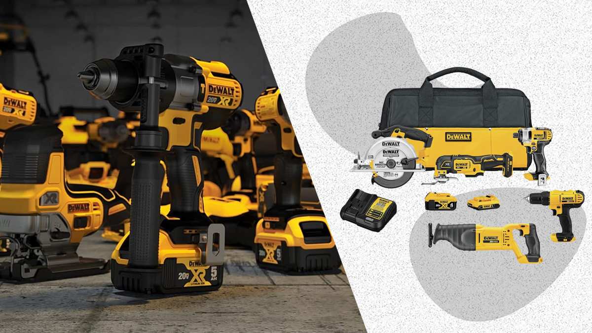 DeWalt s 20V Power Tool Kit Is 20 Off for October Prime Day Men s Journal