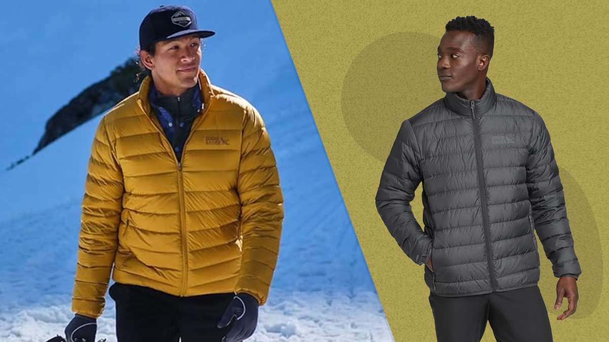 This Eddie Bauer Down Jacket is 55 for October Prime Day Men s Journal