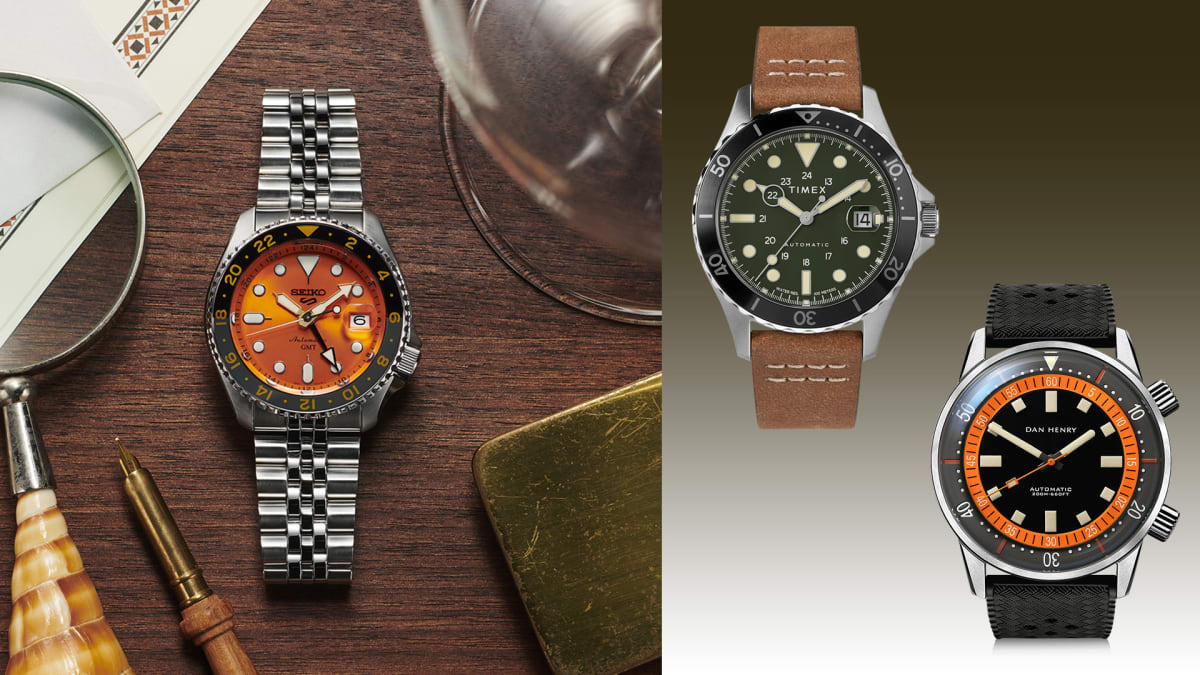 Automatic gmt watch under 500 outlet