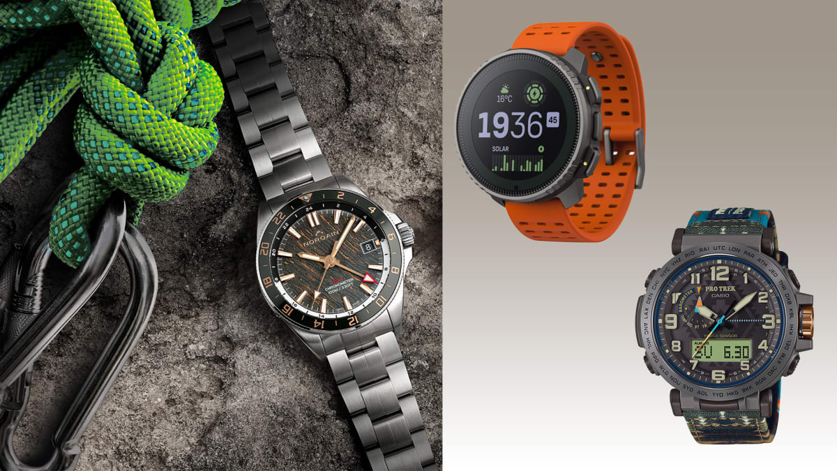 Analog hiking watch on sale