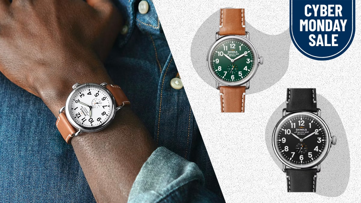 Shinola shop watch discount