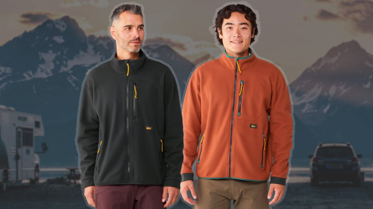Mens fleece sale store