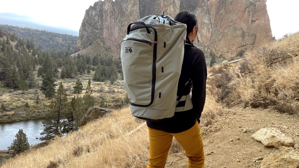 The Mountain Hardwear Crag Wagon 60L Is A Wheel Big Pack Men s Journal Out of the Office