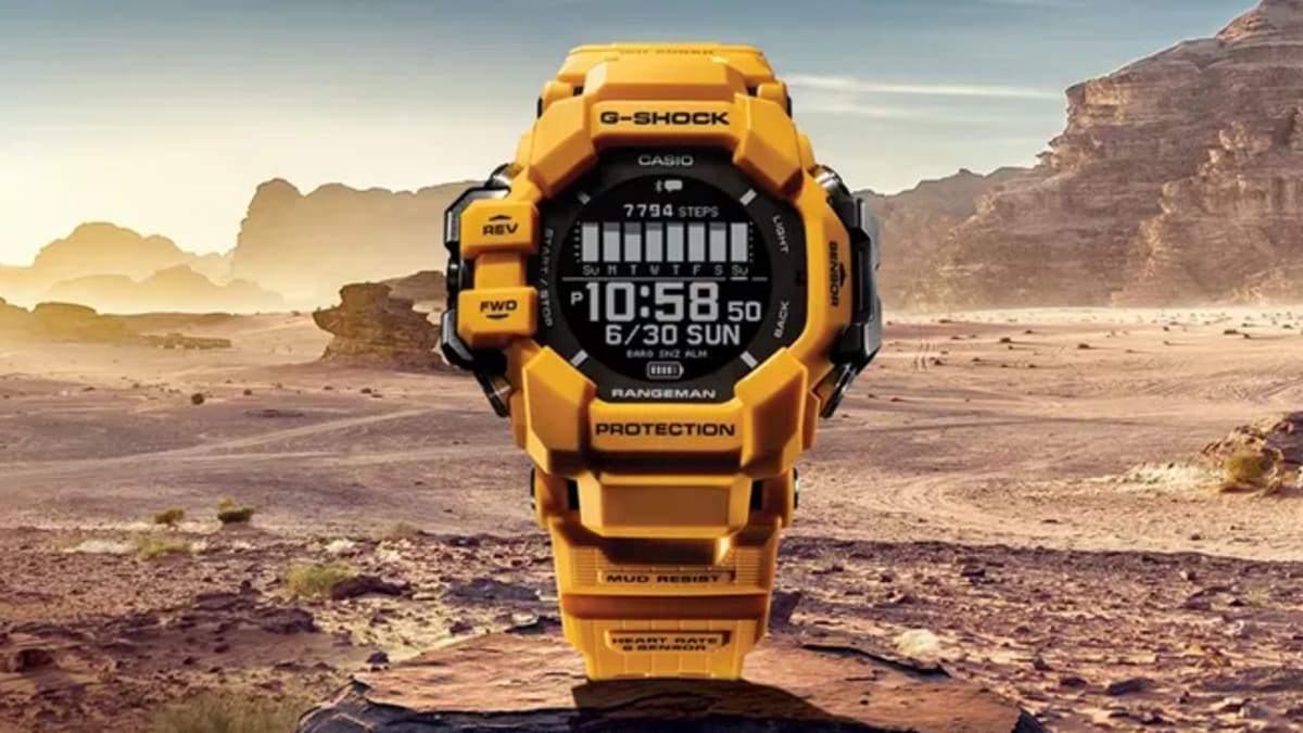 Range online man casio