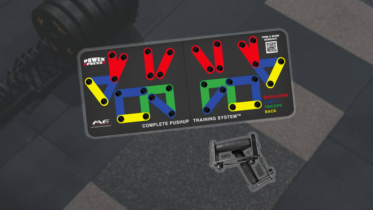 Power press complete push up training system best sale