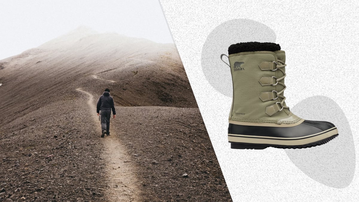 Men's sorel snowmobile sales boots