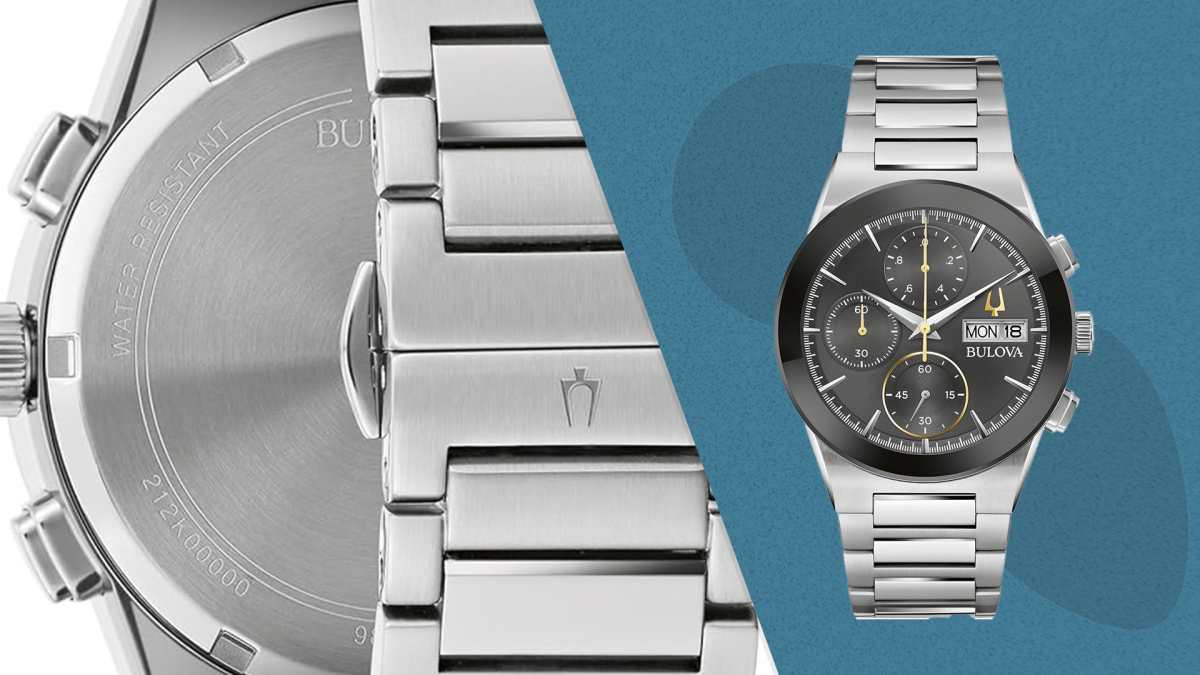 Bulova 自動巻き 時計 シルバー 96C140