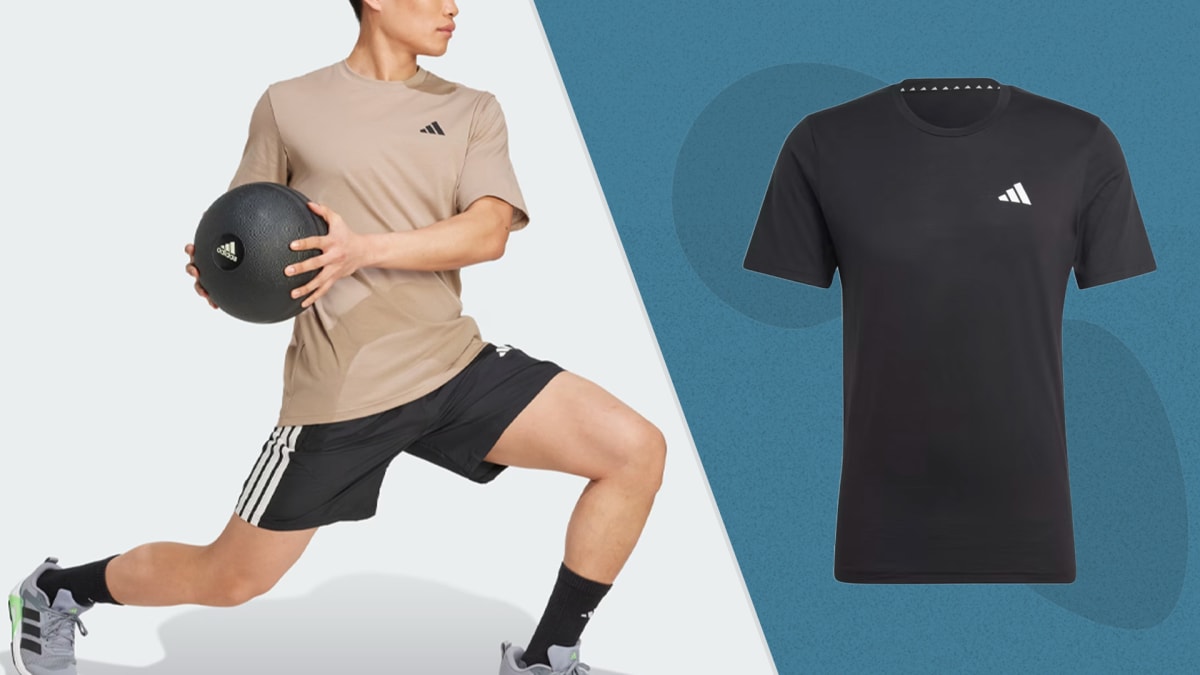 Tシャツ・カットソー Adidas Train Essentials Training Feelready 3-Stripes Tee adidas Train Essentials Training Feelready 3-Stripes Tee
