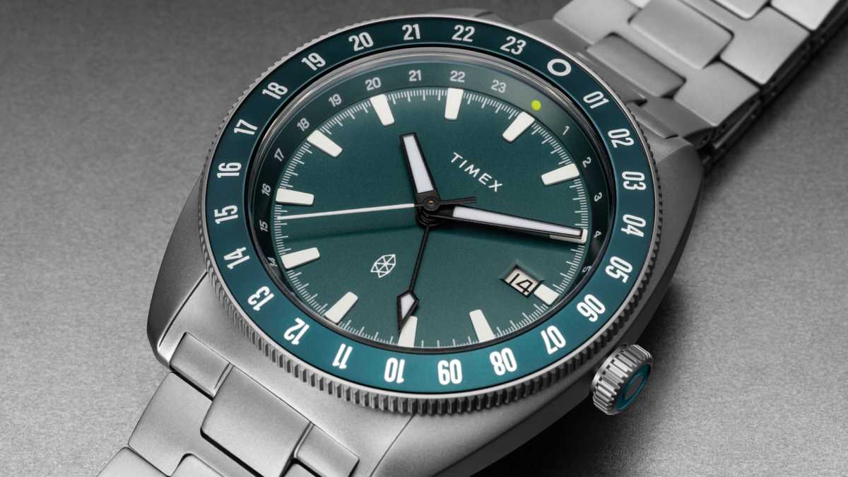 The James Brand Timex Automatic GMT Emerald Edition Watch Men s Journal