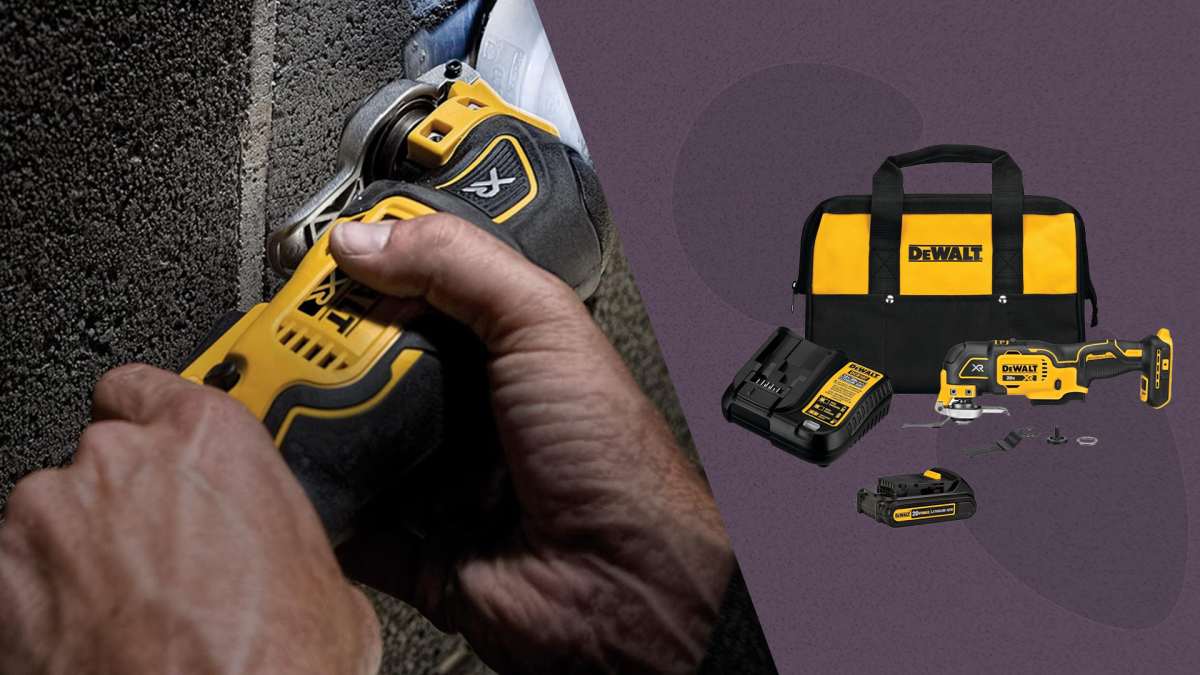 DeWalt s 20V Max Oscillating Tool Kit Is 120 Off Right Now Men s Journal