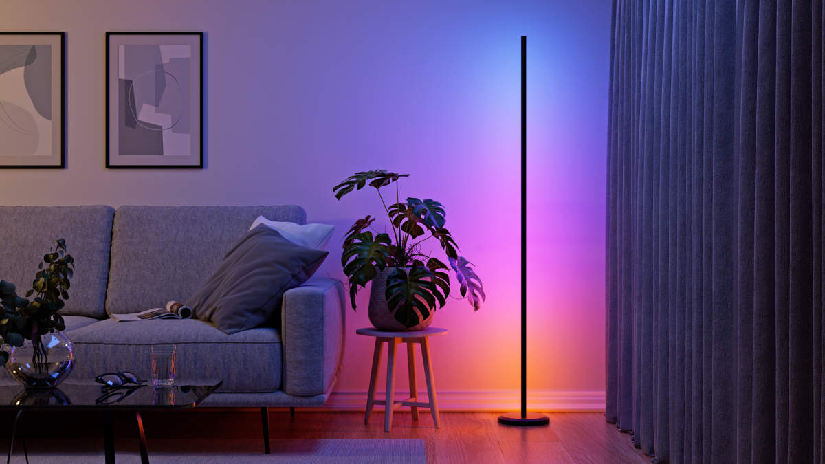 The New Nanoleaf Floor Lamp is Slick And Less Than 100 Men s Journal Home Living Handbook