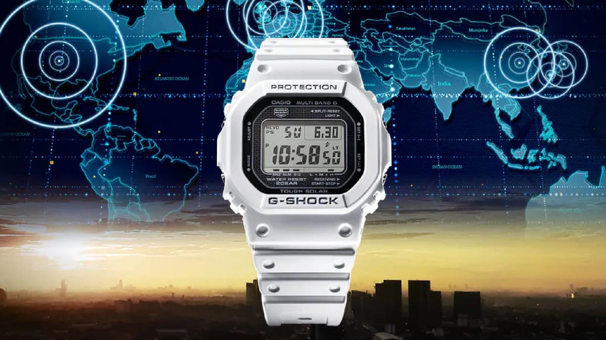 Men Casio G-Shock 3151 Glx-5600 G Lide Digital White Band