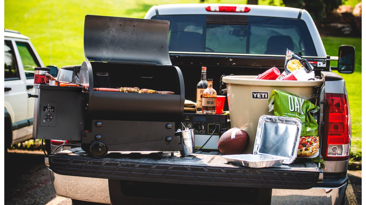 Tailgate grills for clearance trucks