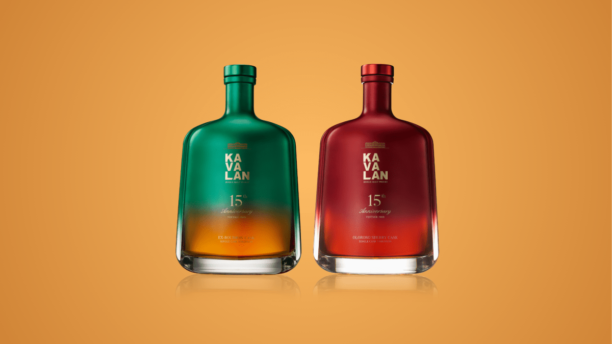 Kavalan Releases Two New Whiskies for Its 15th Anniversary
