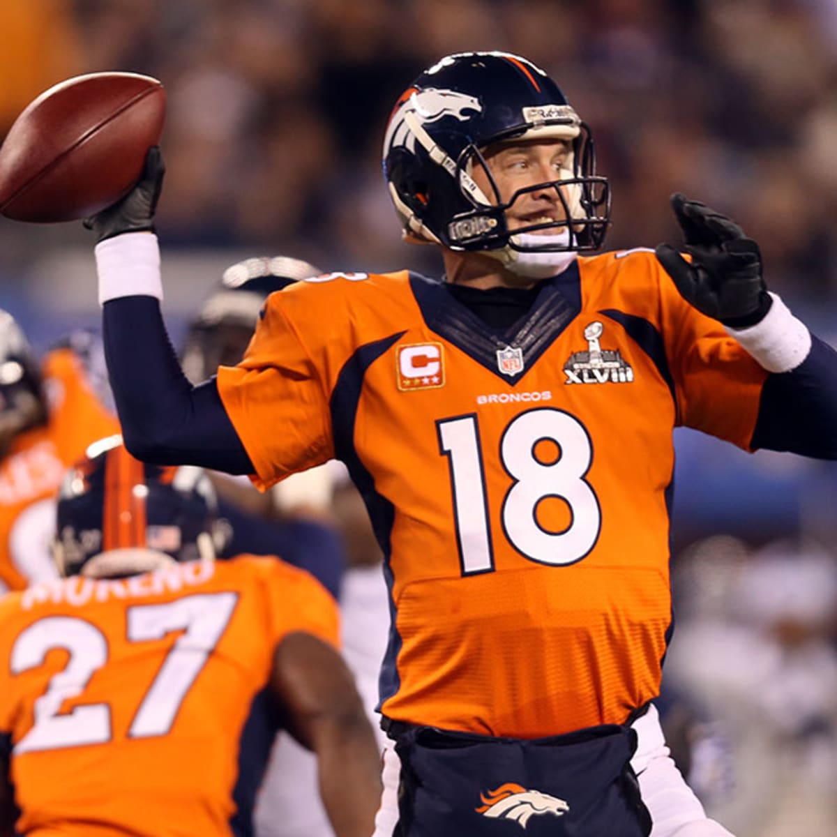 Peyton Manning has checkered record in Super Bowl 