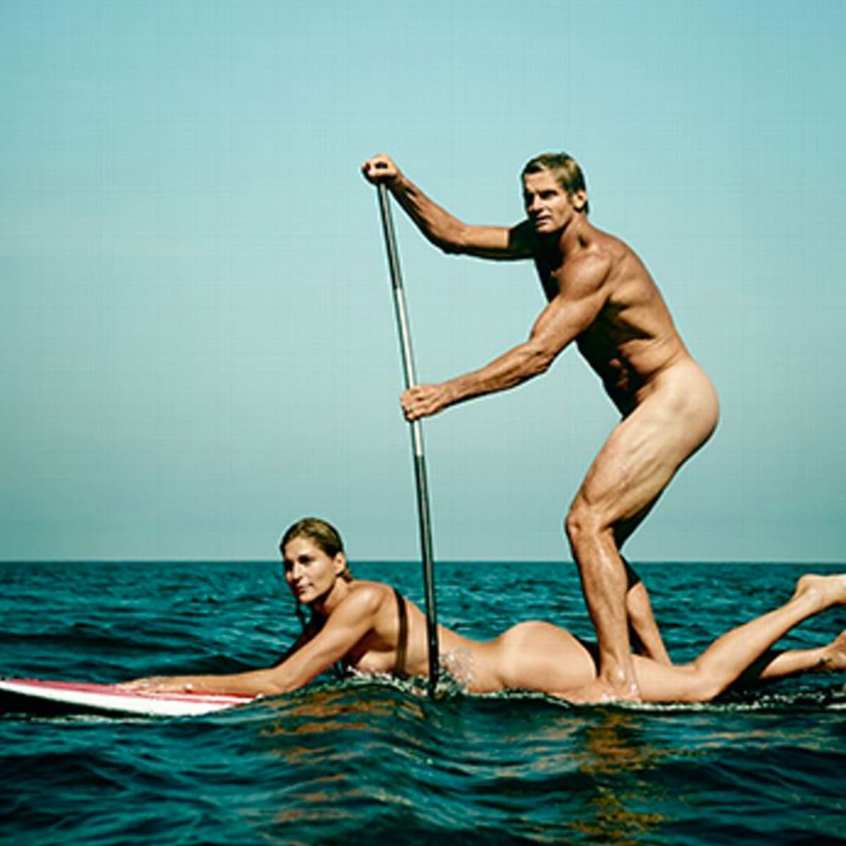 Laird Hamilton and Wife Bare It All For ESPN