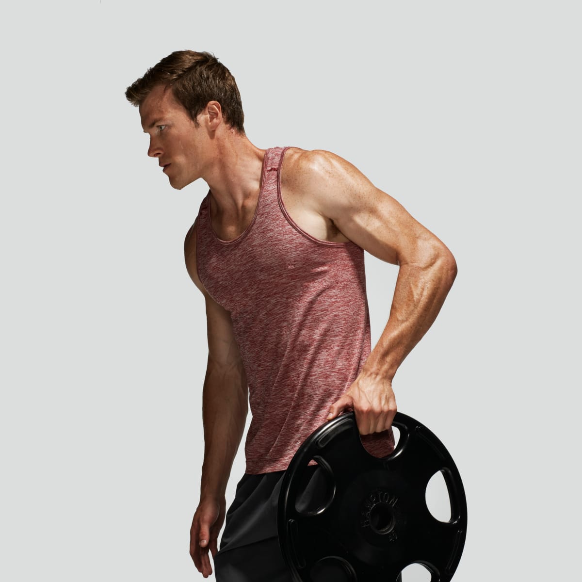 The Total-Body Weight Plate Workout (No Barbell Required) - Men's Journal