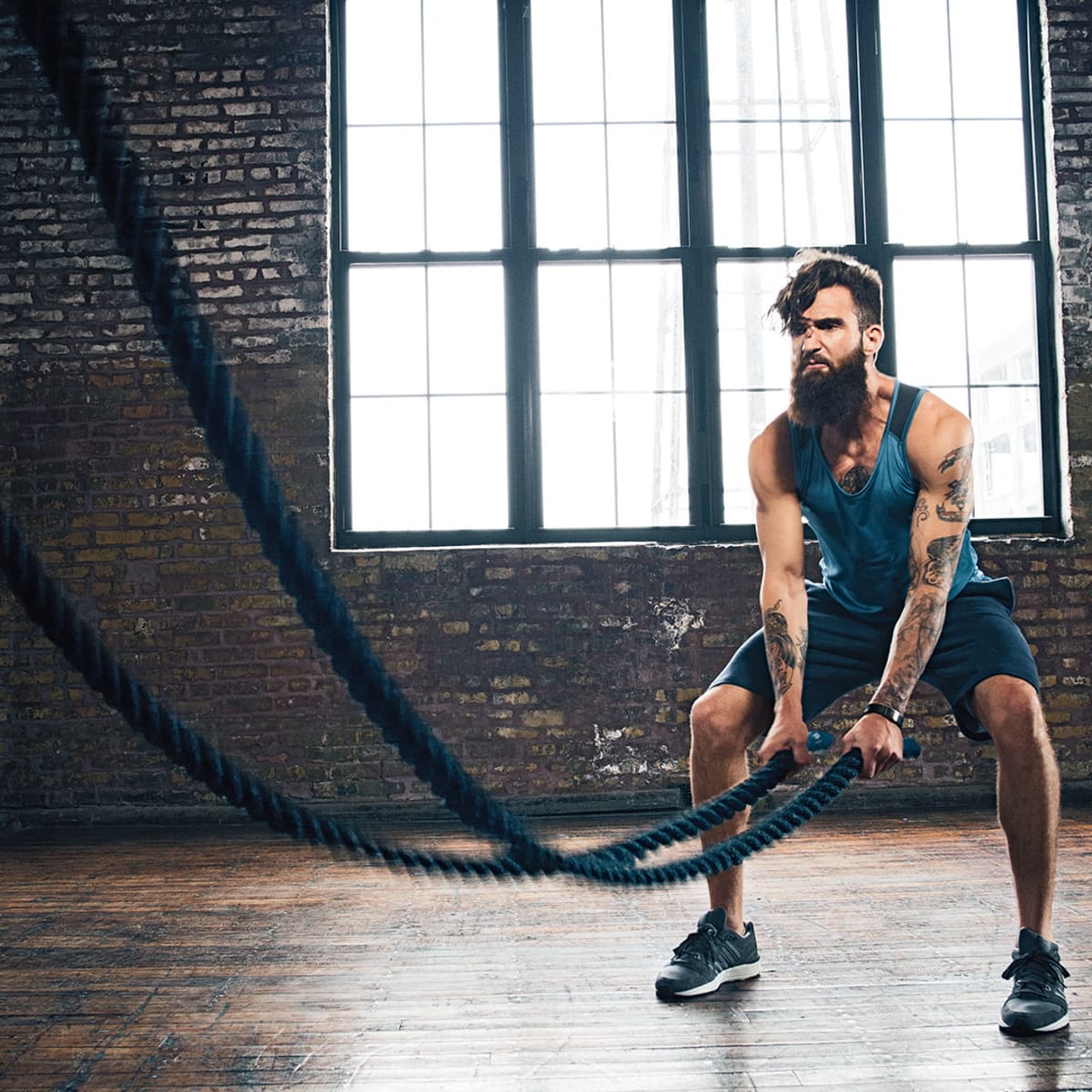 10 intense battle rope moves that'll transform your entire body