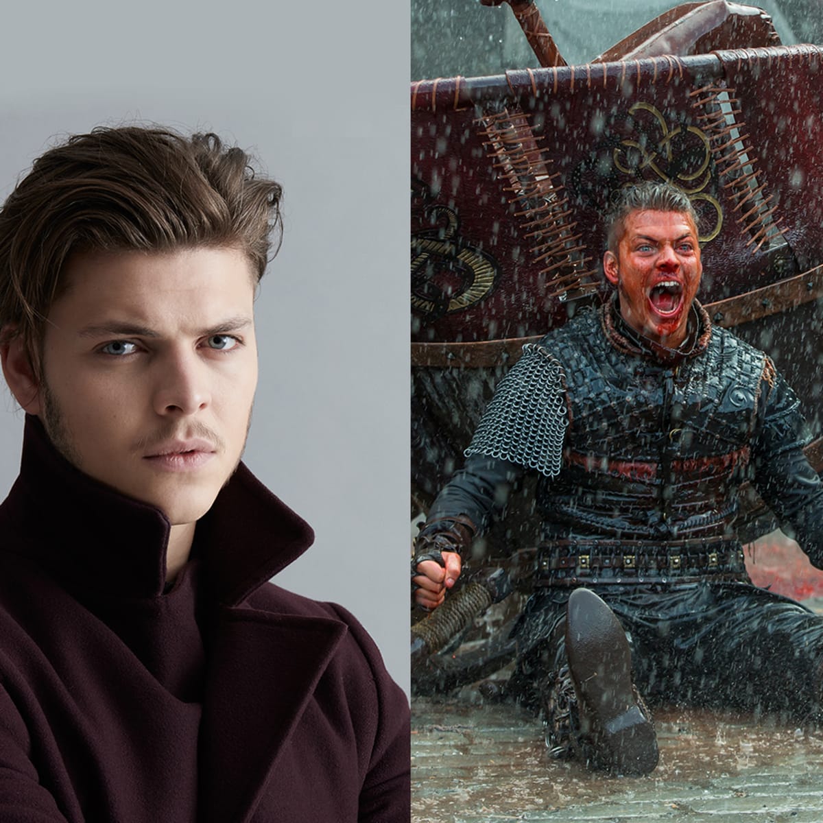  Alex Hogh Andersen Mask Ivar Celebrity Face Masks Actor Vikings  With Elastic Head Band : Clothing, Shoes & Jewelry