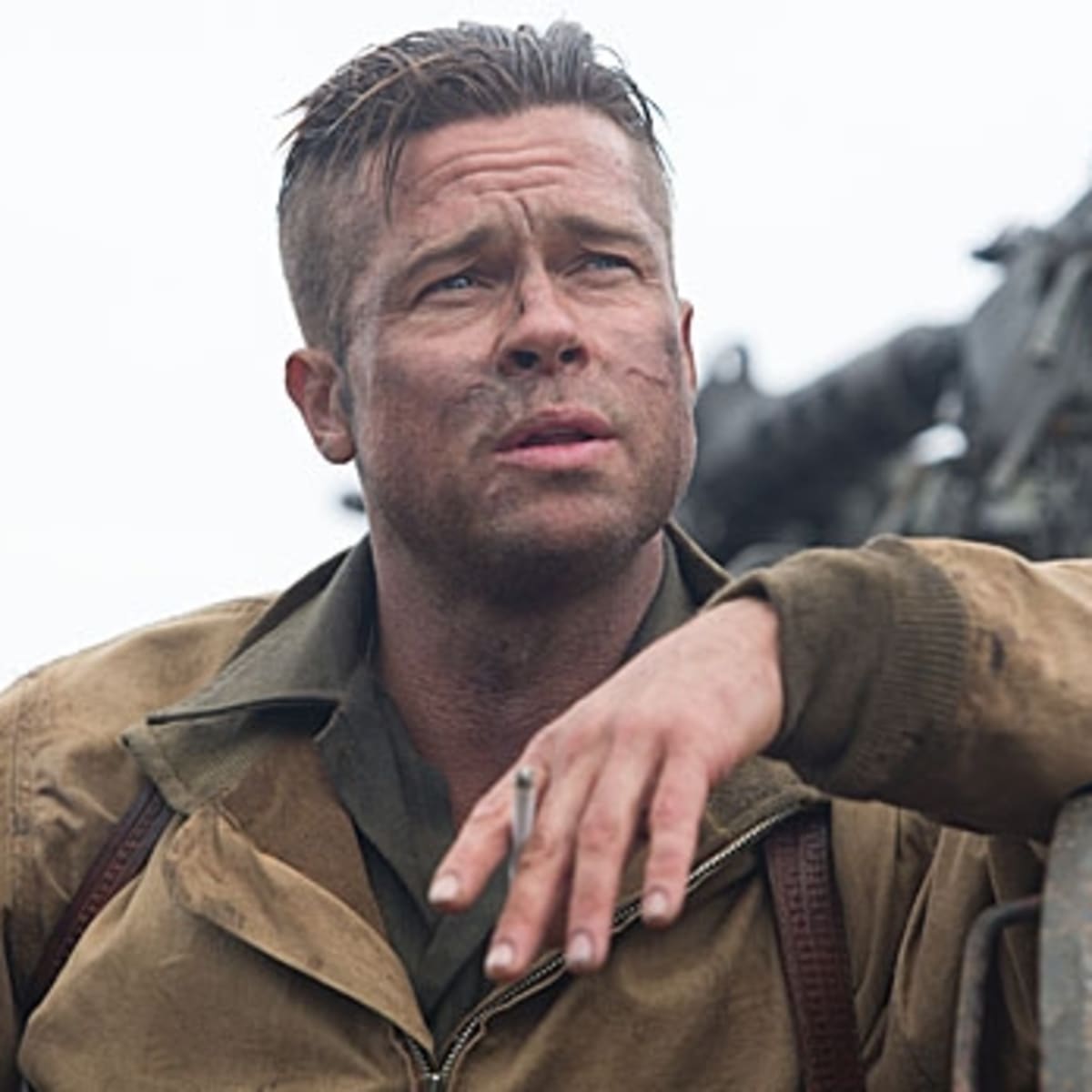 Brad Pitt Fury Undercut - Men's Hair - Slikhaar TV - YouTube