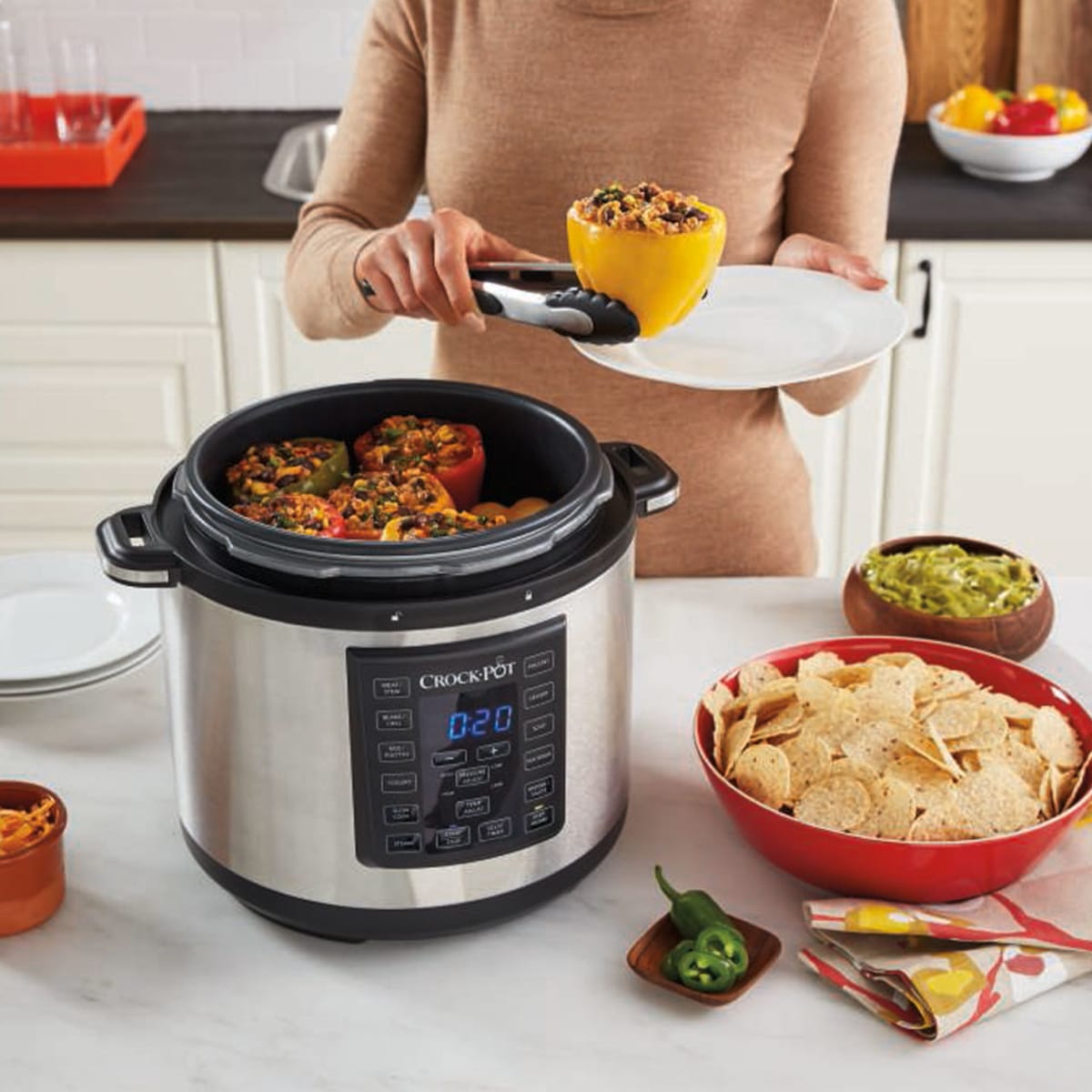 Amazing meals in minutes with Crockpot® Express Pressure Multicooker 