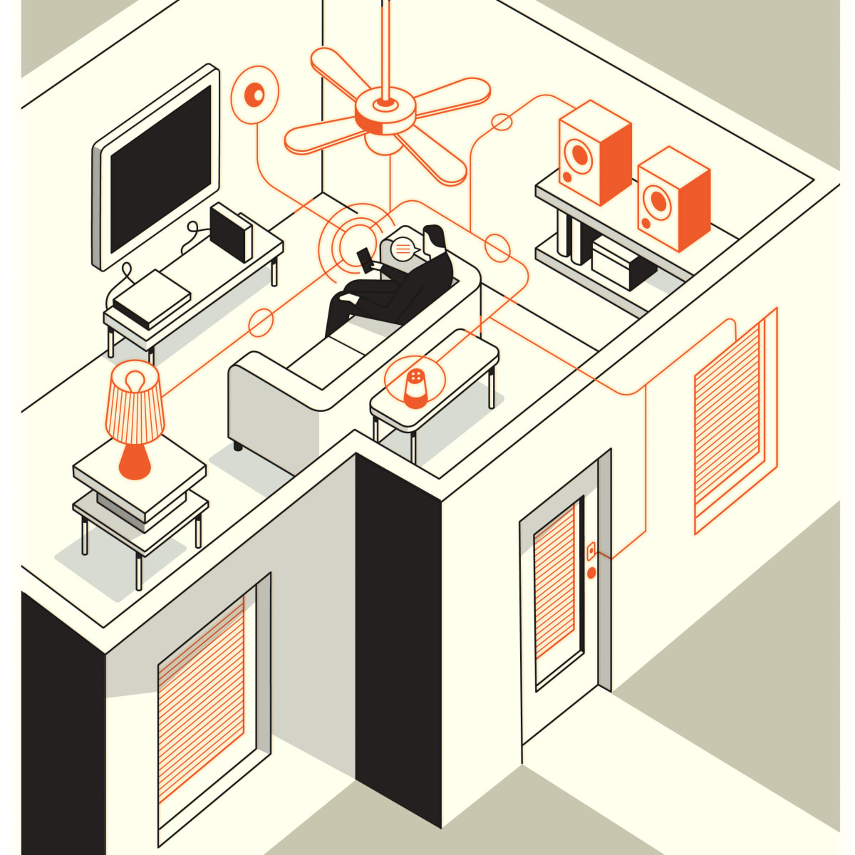 Synchronized Living: Home Voice-Activated Setup