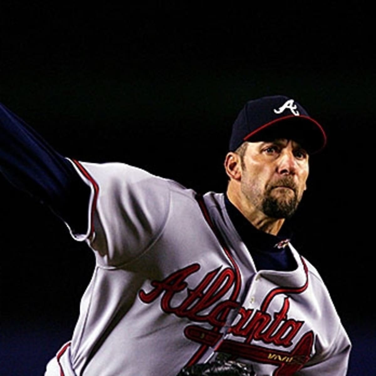 john smoltz pitching