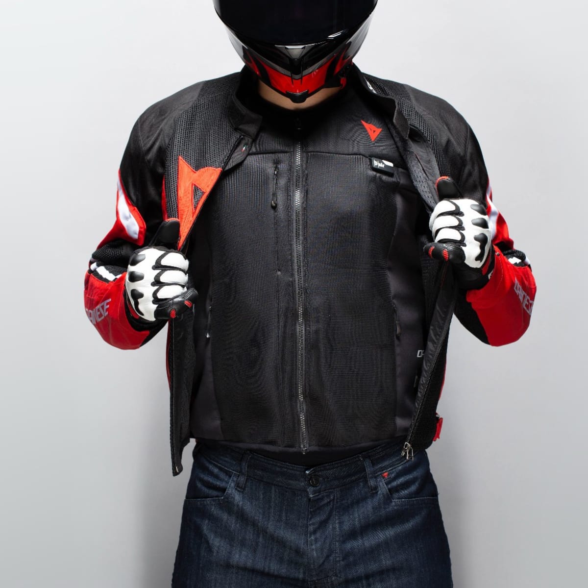 Brooklyn Moto Inspired Lather Jacket Fire red