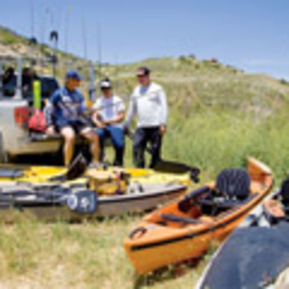 Fish-Seeking Missiles - Fishing Kayak Review - Men's Journal