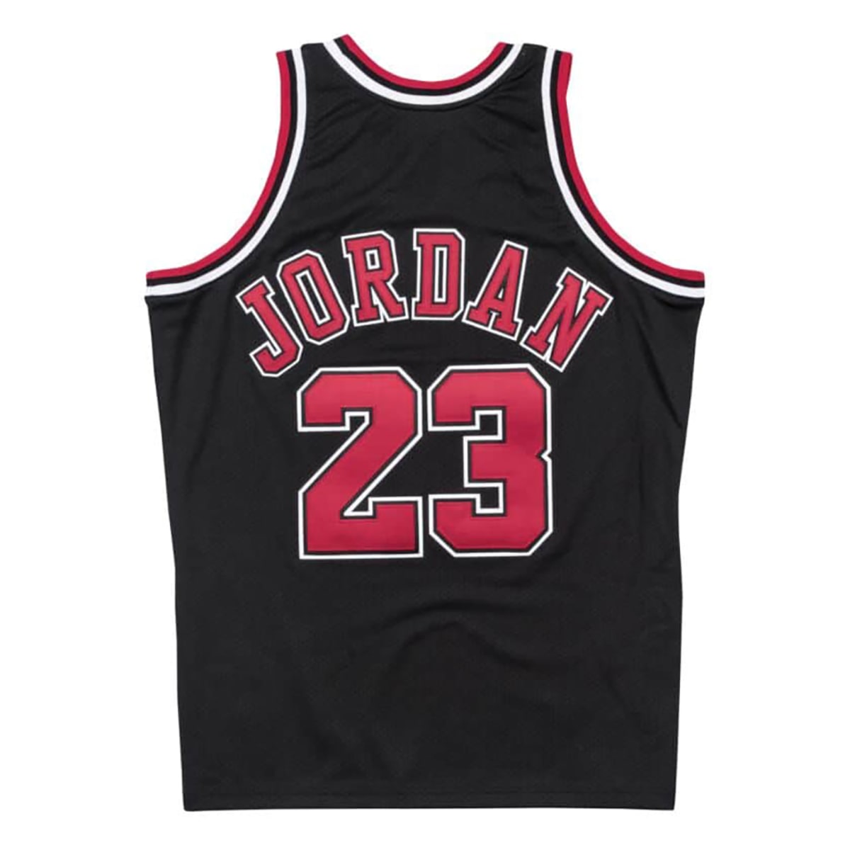 Chicago Bulls Michael Jordan 23 Throwback Split Edition Red Black