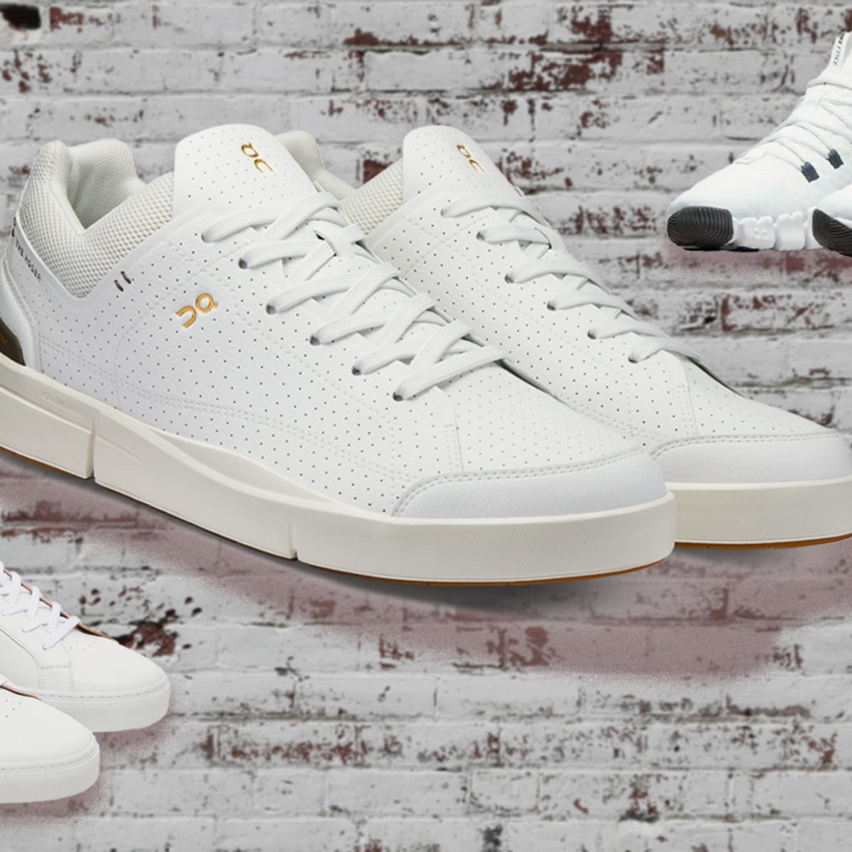 Shop SOLEPLAY White Colour-Blocked Lace-Up Sneakers Online – Westside
