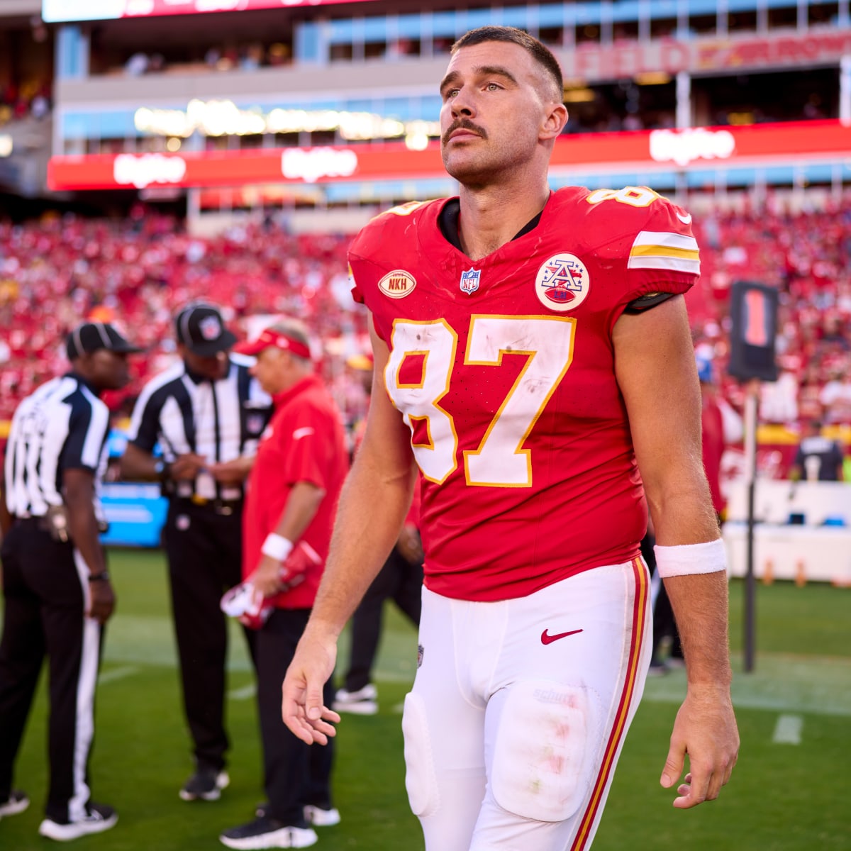 Travis Kelce's Merch Sales Skyrocket After Taylor Swift Comes to