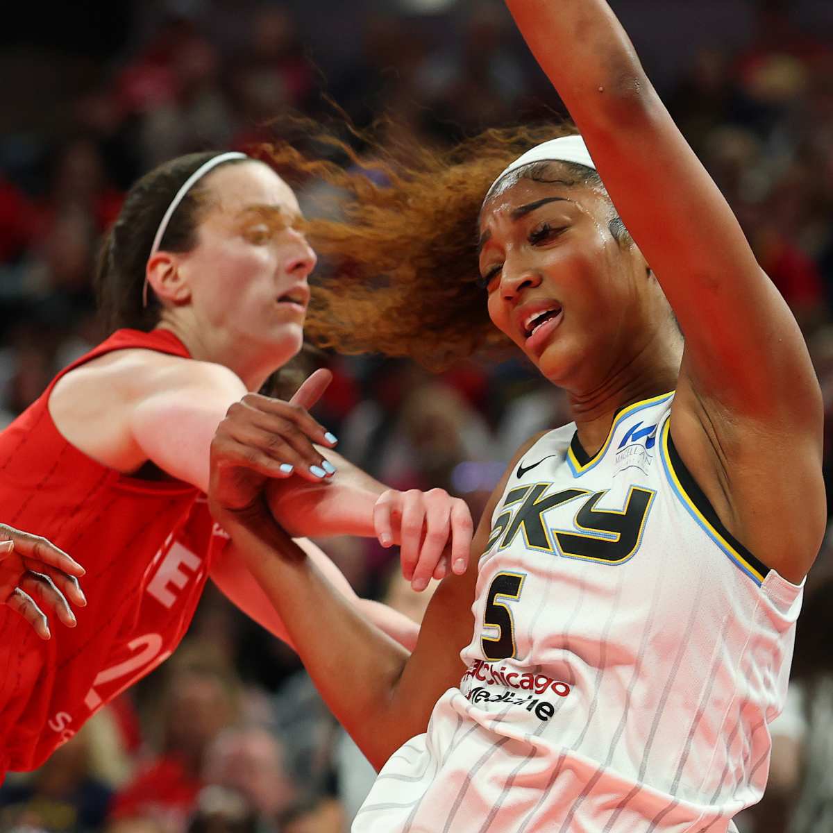 Referee Issues Statement on Caitlin Clark, Angel Reese Incident