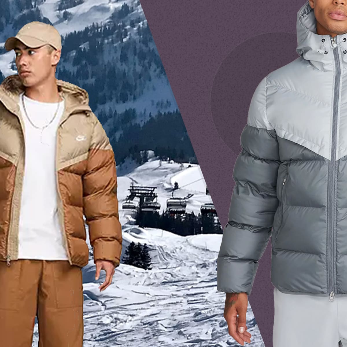 long puffer nike jacket