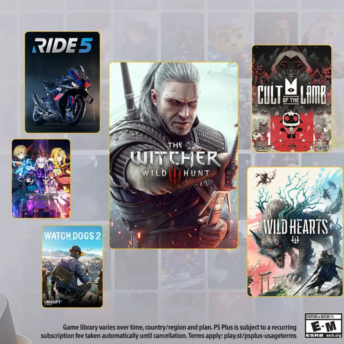 PS Plus Adds The Witcher 3 Watch Dogs 2 TimeSplitters Sword Art Online and More Men s Journal Video Games