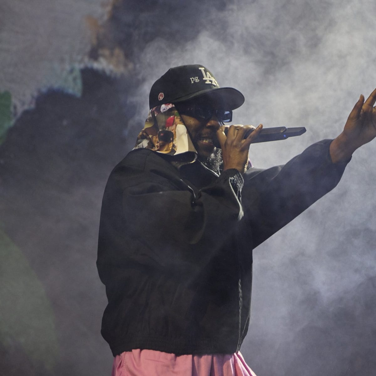 Kendrick Lamar Performs in Nike Kobe 6 Grinch Sneakers Men s