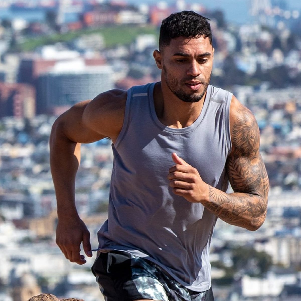 Mens running tops top