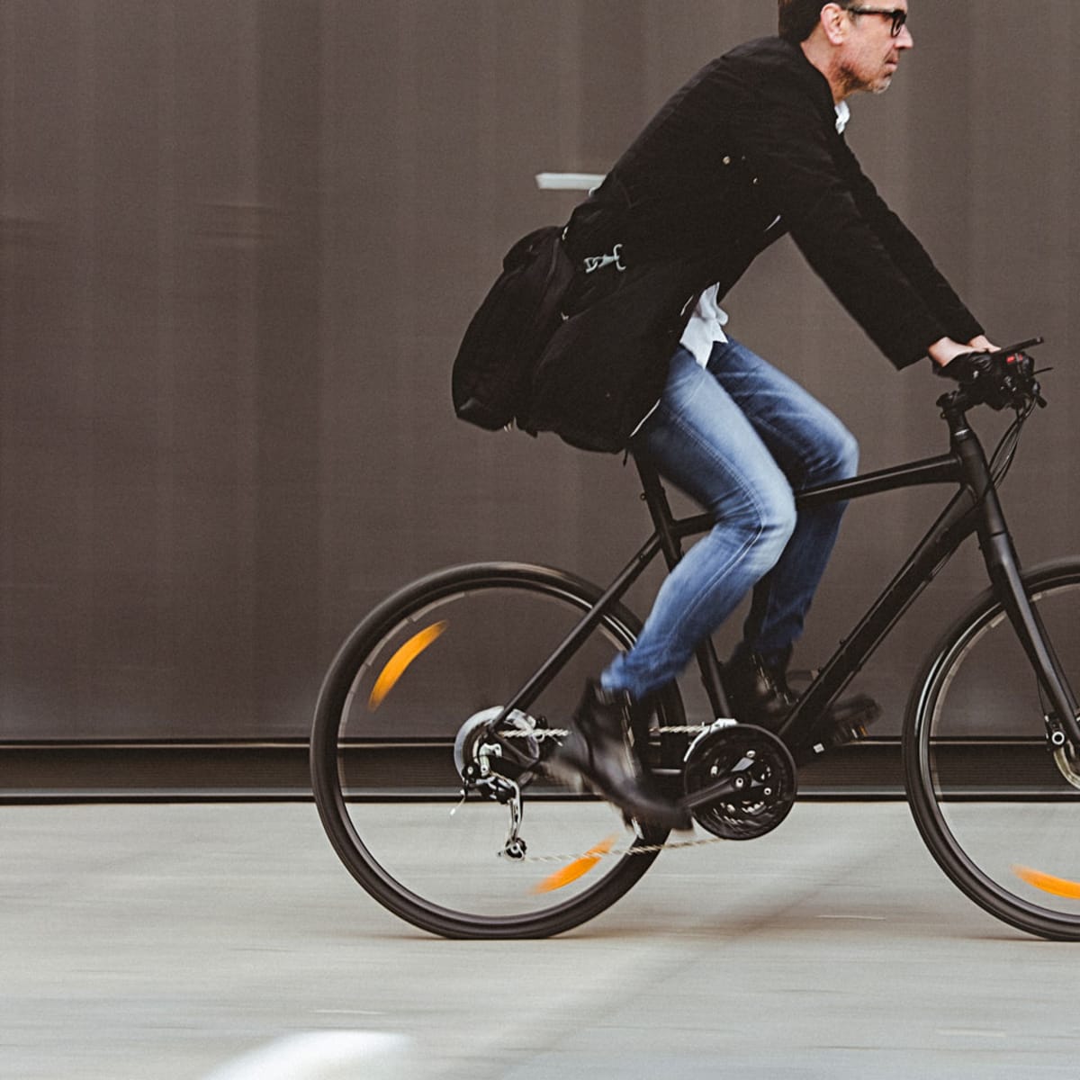 Biking to work sweat on sale