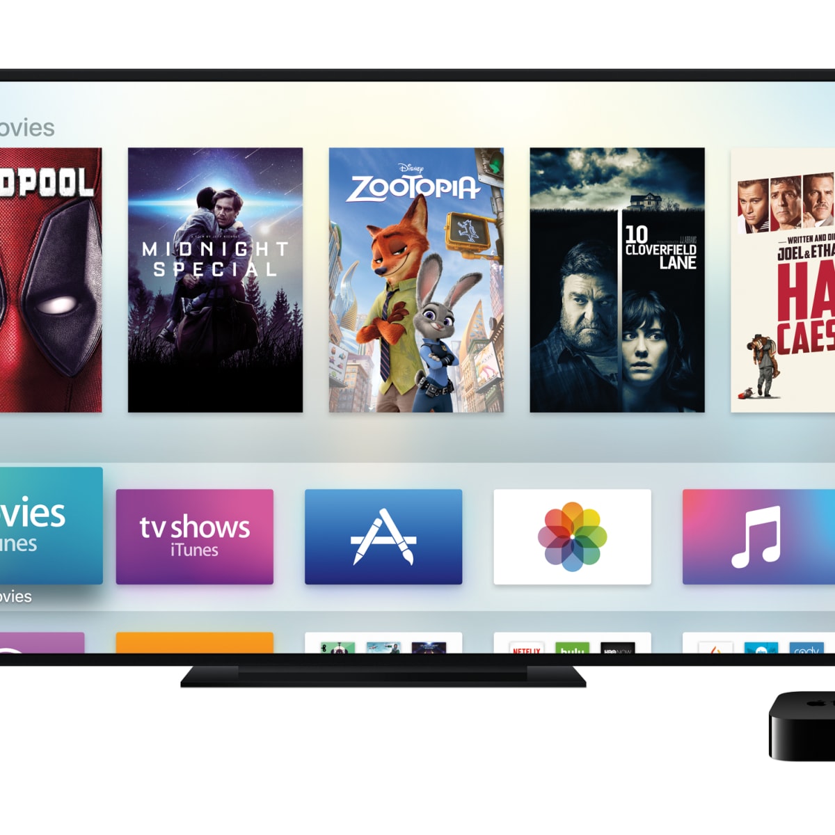 Sling on top apple tv