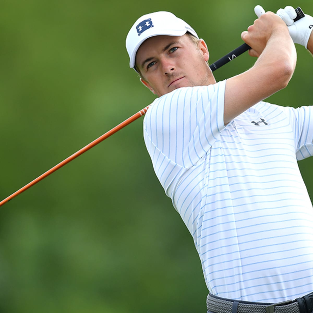 Here s Jordan Spieth s Stylish Under Armour Scripting for the 2019 PGA Championship Men s Journal