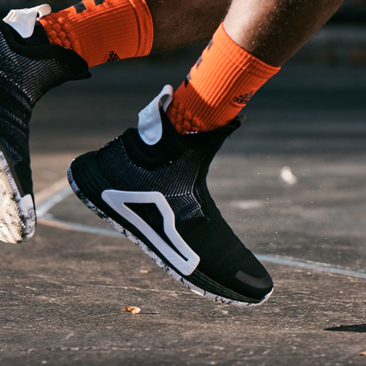 Adidas laceless hotsell basketball shoes