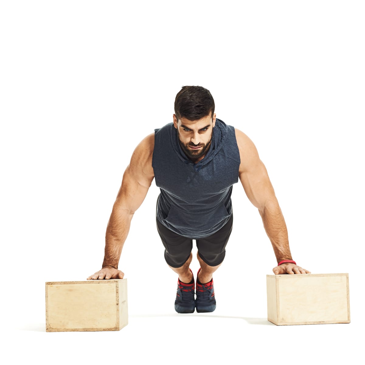 Elevated online push up