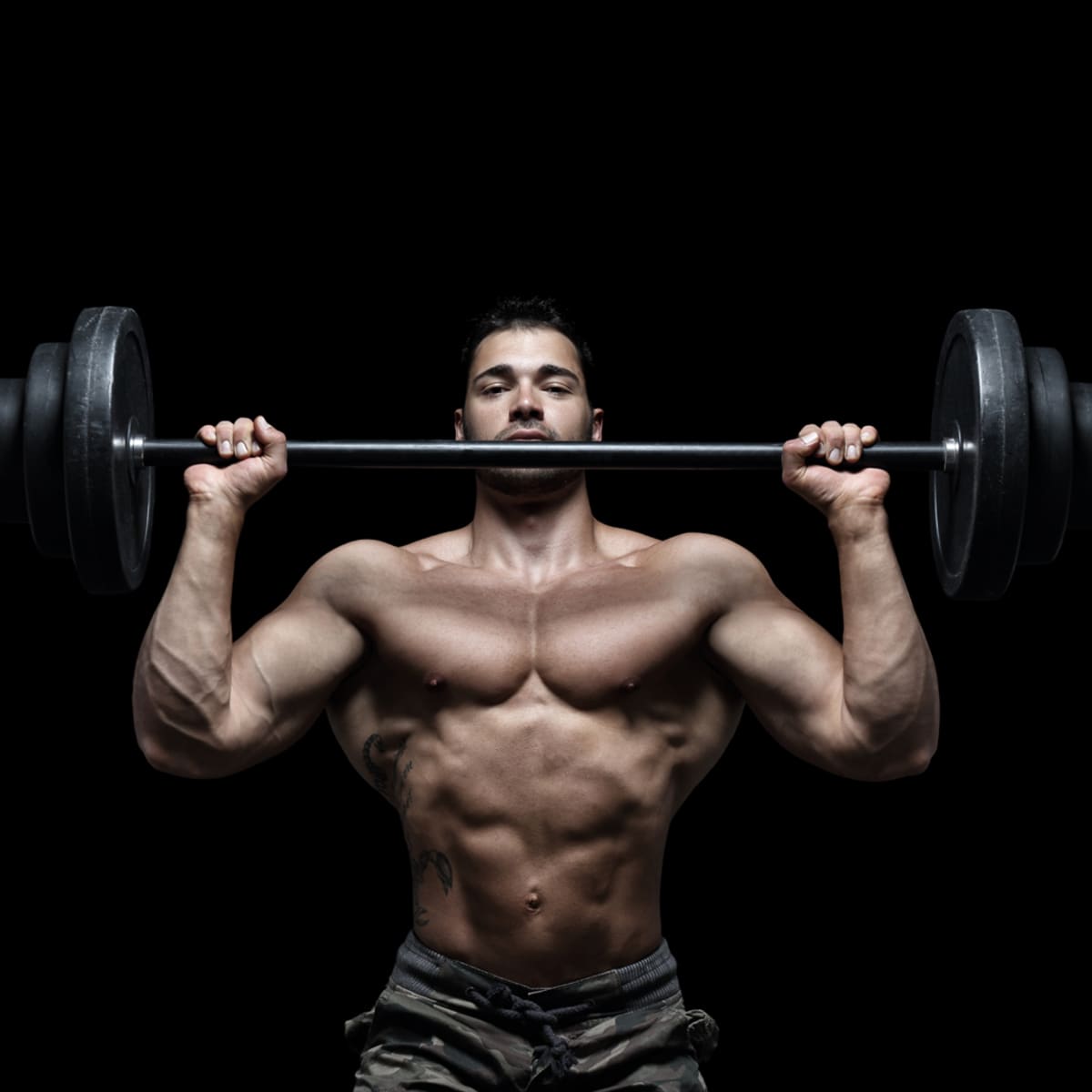 Military press chest best sale