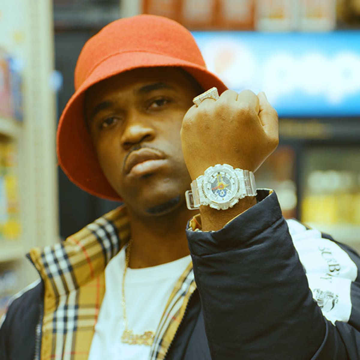 G Shock and Musician A AP Ferg Collaborate on a New Limited Edition Watch Men s Journal