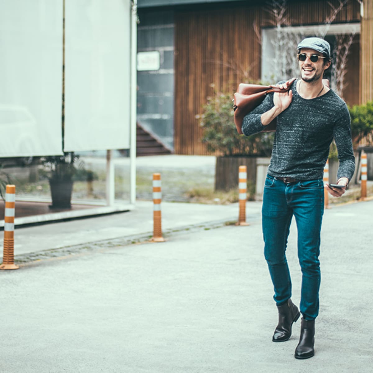 Most stylish men's boots best sale