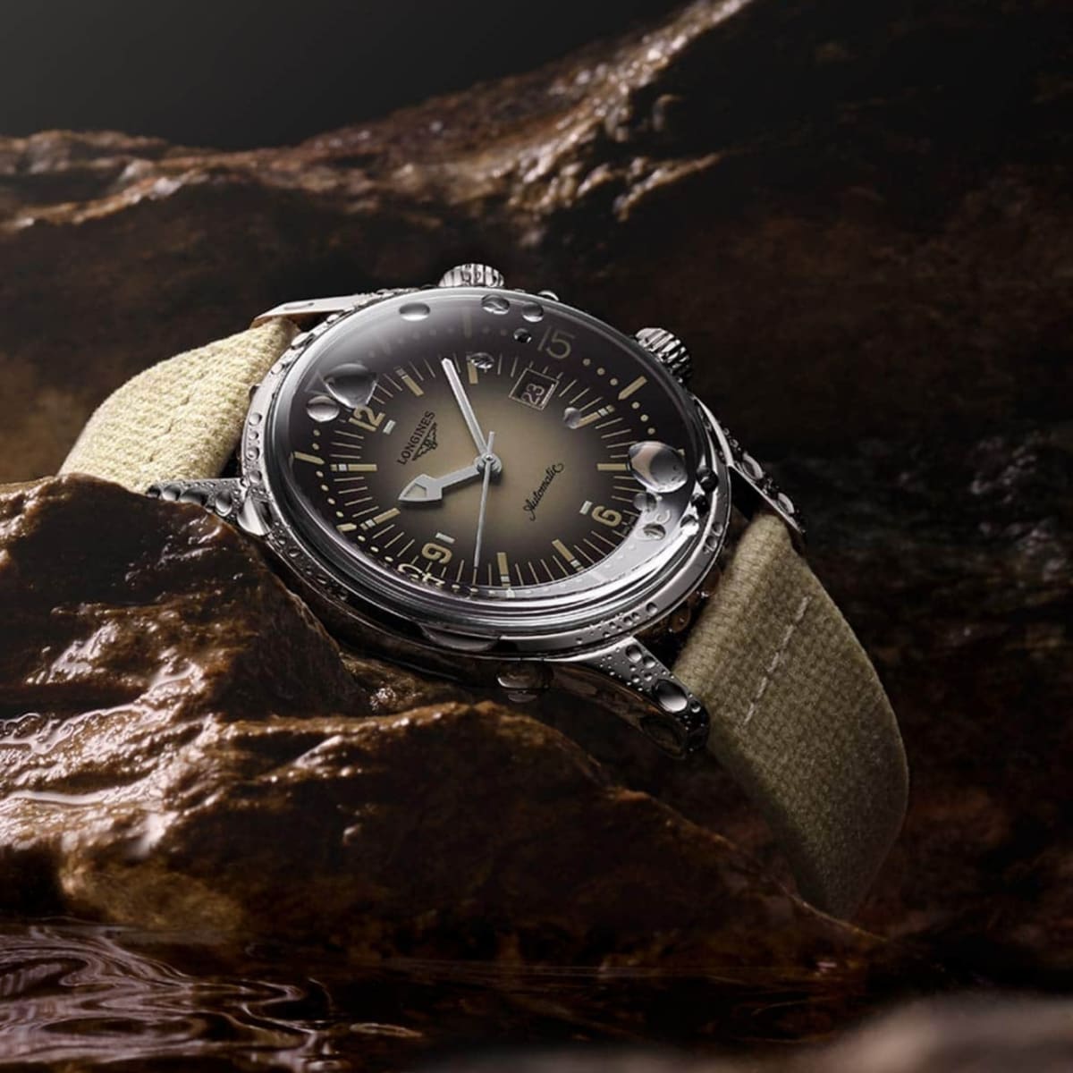 Longines legend online diver strap options